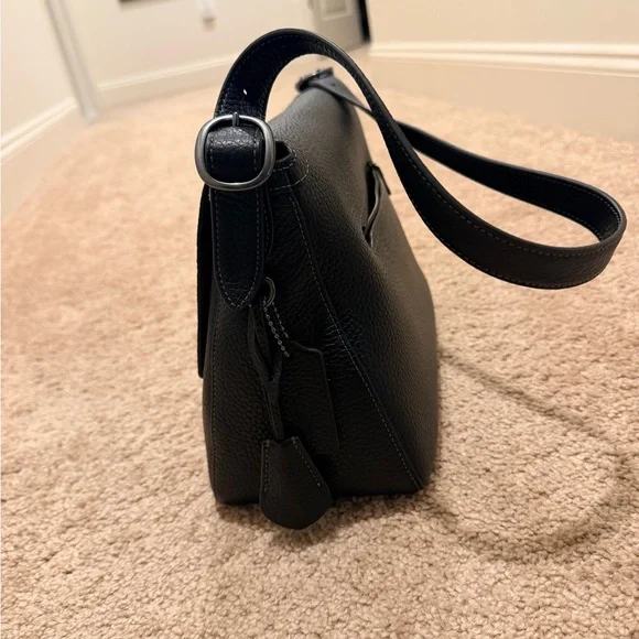 Coach Etta Flap Bag + Backpack Charm - Picture 5 of 15